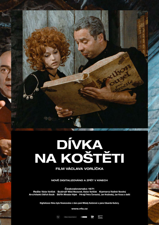 Dívka na koštěti - digitalizovaná verze