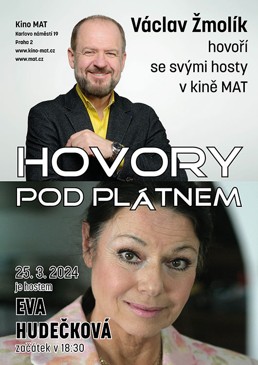 Hovory pod plátnem - Václav Žmolík hovoří s Evou Hudečkovou