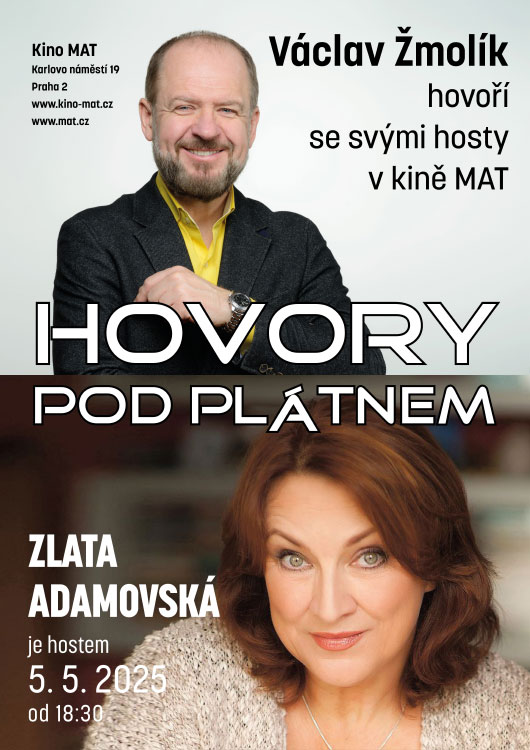 Hovory pod plátnem - Václav Žmolík hovoří se Zlatou Adamovskou
