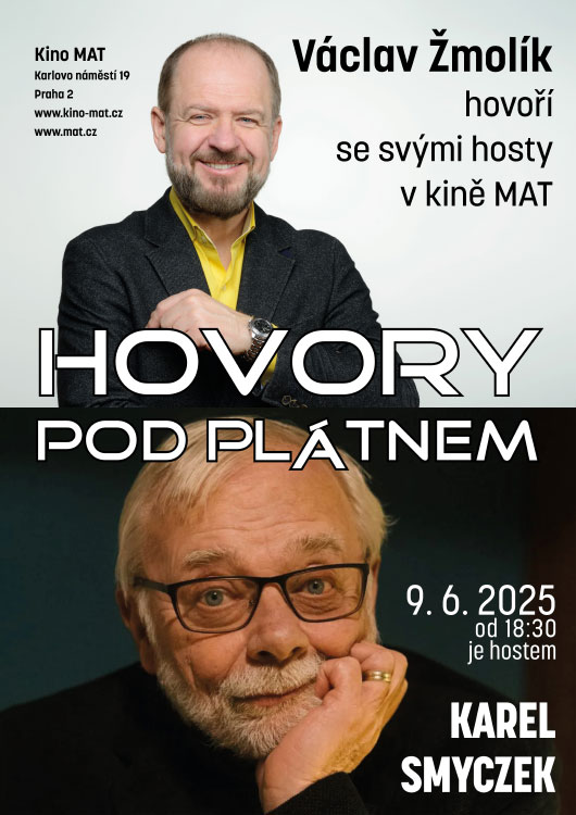 Hovory pod plátnem - Václav Žmolík hovoří s Karlem Smyczkem Hovory pod plátnem - Václav Žmolík hovoří s Karlem Smyczkem