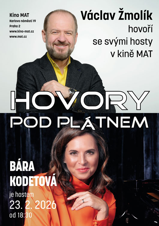 Hovory pod plátnem - Václav Žmolík hovoří s Bárou Kodetovou