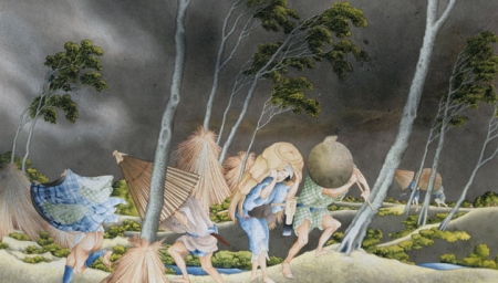 Hokusai z Britského muzea: Stařec posedlý malováním