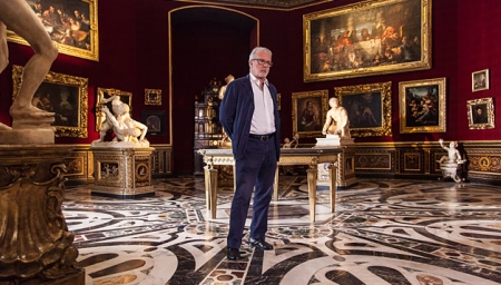 Florencie a Galerie Uffizi