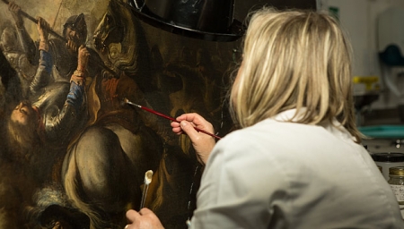 Florencie a Galerie Uffizi