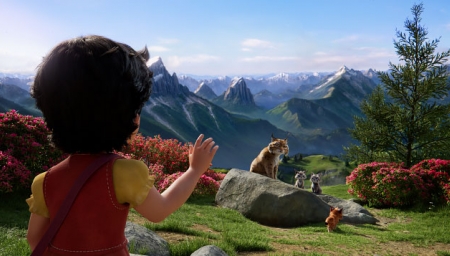 Heidi, děvčátko z hor: Legenda o rysovi